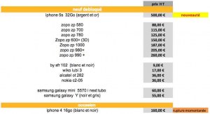 Grossiste téléphonie et accessoires