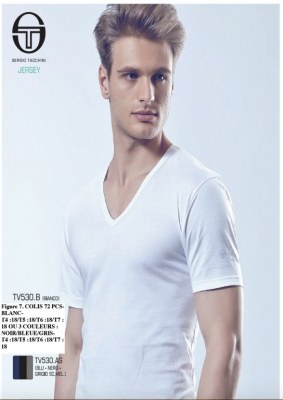 DESTOCKAGE TEE SHRT SERGIO TACCHINI COL V