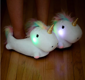 Lot de 200 chaussons licorne lumineux