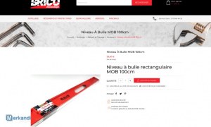 DESTOCKAGE EXCLUSIF  Niveau à bulle KAPRIOL 60cm - 80 cm – 100cm