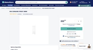 Destockage exclusif  Lot Sèche serviette éléctrique Thermor Atlantic Neuf Haute qualité