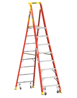 Destockage exclusif  Lot d'Echelle WERNER FG PODIUM W/CASTERS 2T 3T 4T 5T 6T 8T Neuf...