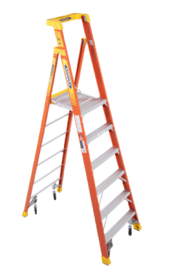 Destockage exclusif  Lot d'Echelle WERNER FG PODIUM W/CASTERS 2T 3T 4T 5T 6T 8T Neuf...