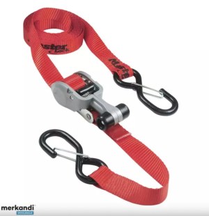 Destockage Sangles à cliquet de 4,25 m x 25 mm Masterlock photo 1 Destockage Sangles...