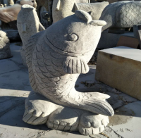 Poisson sculpté en granite