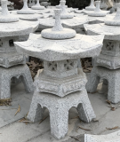 Lanterne en granite Maru Yukimi