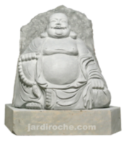 Bouddha dans la roche