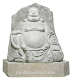 Bouddha dans la roche