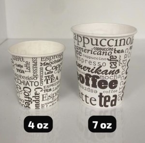 GOBELET EN CARTON 7 OZ