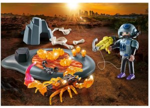 Lot de 1808 Coffrets Playmobil – Starter Pack Agent avec Scorpion de Fe