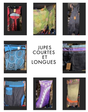 Grossiste vêtements style bohème Népal – vestes hiver, pantalons été – liquidation bout...