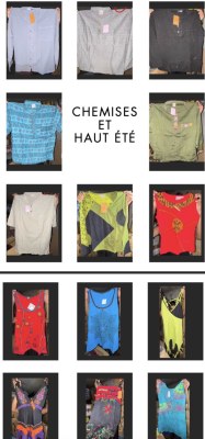 Grossiste vêtements style bohème Népal – vestes hiver, pantalons été – liquidation bout...