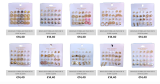 Lot de 4320 boucles d'oreilles fantaisie (0.10€ pièce)