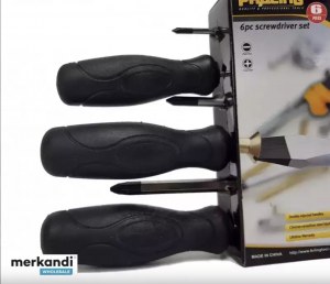 DESTOCKAGE EXCLUSIF Jeu de 6 tournevis Black Phaling