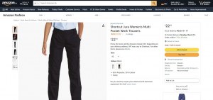 DESTOCKAGE EXCLUSIF  Pantalon de travail Shortcut