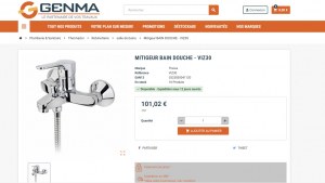 DESTOCKAGE EXCLUSIF  THERMADOR Mitigeur bain douche - VIZ (VIZ30)