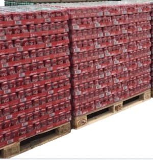 DESTOCKAGE CANETTES COCA-COLA