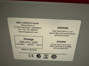 Lecteur de plaques- Polarstar Omega