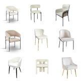 CHAISES MIX DE 7 MODELES - LOT