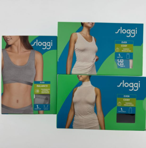 Super offre : Lingerie Sloggi- Playtex et Triumph :150 pieces incluant SG, slips et de...