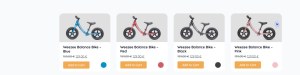 Vélos sans pédales WEEZEE – Neufs – Vente en gros uniquement