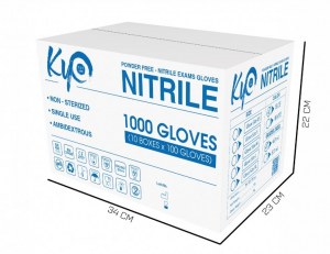 Gants Nitrile Disponible en Quantités