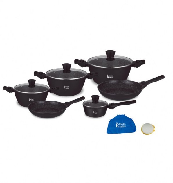 Batterie de cuisine en Pierre 21 pièces Destockage Grossiste