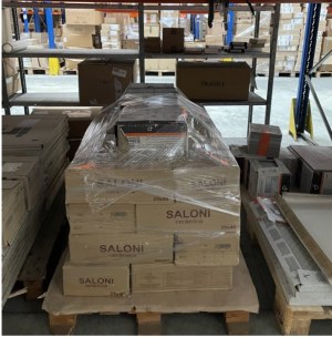 Faïence Grège Ligné 25x40 cm - ép. 8,5 mm