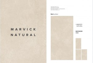 Carrelage 60x60 et 60x120 - Mat et Brillant - Marvick Natural