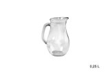 Carafe a eau ou Carafe a0,25 litre