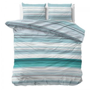 "Carl" Set 2/3 pcs Parure de Lit Coton Mélangé Housse de Couette+Taie d'Oreiller