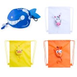 Sac à Dos Pliable Animal "Kissa" en Polyester - Objet publicitaire AVEC ou SANS logo -...