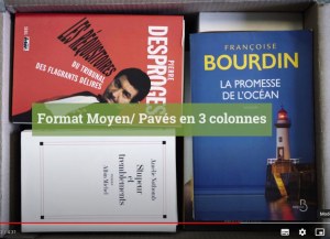 Ventes de livres au carton - tout état - tout format