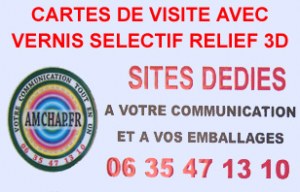 CARTES DE VISITE ET FLYERS