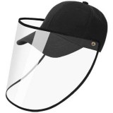Casquette avec visière de protection amovible