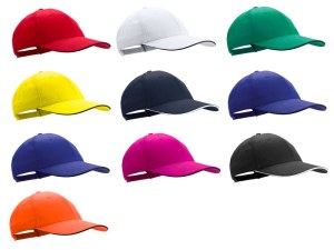 Casquette Rubec de Couleurs Différentes - Objet publicitaire AVEC ou SANS logo - Cadeau...