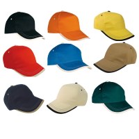 Casquette "USA" en Coton Peigné - Objet publicitaire AVEC ou SANS logo - Cadeau client...