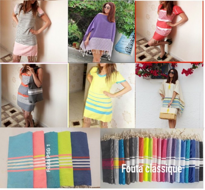 FOUTA en gros: Robe femme Destockage Grossiste