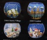 DESTOCKAGE BOUGIE PHOTOPHORE VERRE ET PATE POLYMERE