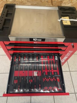 Servante d’atelier DW TOOLS 6 tiroirs + placard latéral