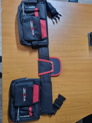 SAC A OUTILS NOIR ET ROUGE KM-1842