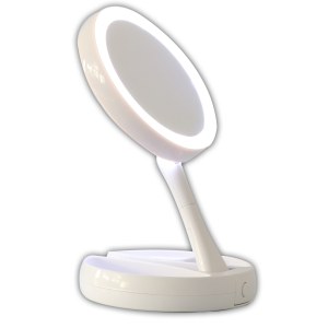 Cenocco Miroir De Courtoisie Pliable à LED