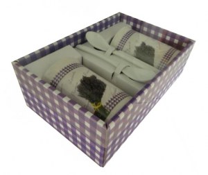 Deux mugs+2 cuilléres Lavande