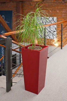 Cache - Pot de fleur en fibre de verre HAUT DE GAMME