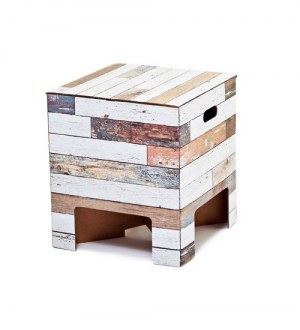 Tabouret design en carton