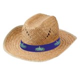 Chapeau "Bull" en Paille - Objet publicitaire AVEC ou SANS logo - Cadeau client - Gift...