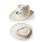 Chapeau "Helbik" en Paille - Objet publicitaire AVEC ou SANS logo - Cadeau client - Gif...