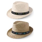 Chapeau "Zelio" en Paille - Objet publicitaire AVEC ou SANS logo - Cadeau client - Gift...