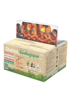 CHARBON ÉCOLOGIQUE RÉUTILISABLE – COQUES DE NOISETTES –