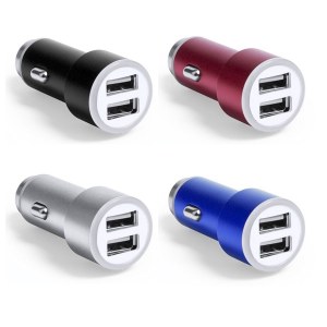 Chargeur Allume-Cigare USB "Hesmel" - Objet publicitaire AVEC ou SANS logo - Cadeau cli...